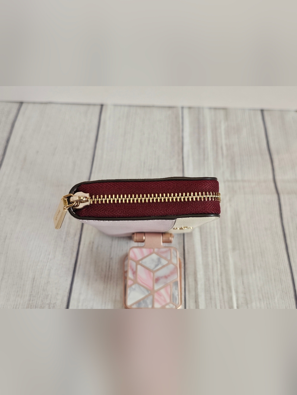 NWOT Kate Spade Madison Large Continental Wallet- Lilac Moonlight Multi - Picture 7 of 12